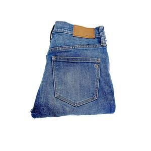 Madewell 9" High Riser Skinny Skinny Med-Dk Wash Denim Jeans SZ26